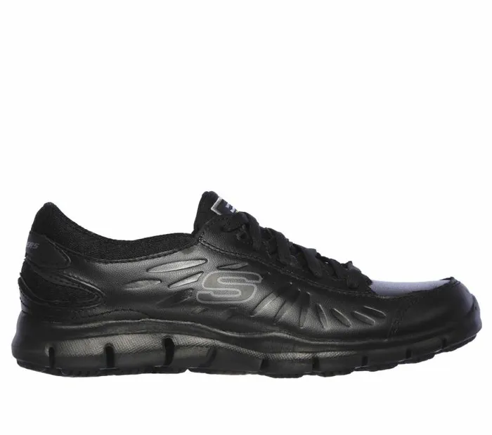 Skechers Work Relaxed Fit 8211 Eldred SR Black Women Work and Safety