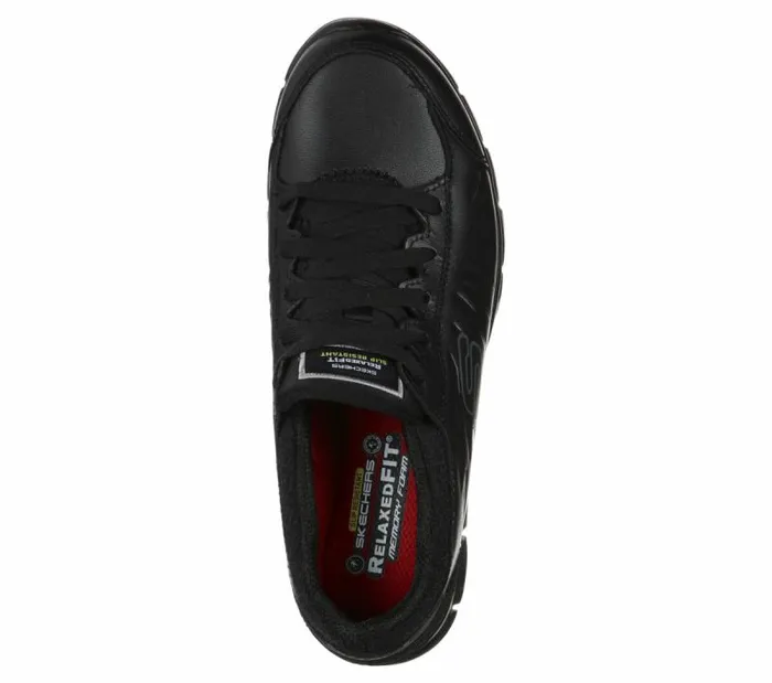 Skechers Work Relaxed Fit 8211 Eldred SR Black Women Work and Safety Skechers Work Relaxed Fit 8211 Eldred SR Black Women Work and Safety