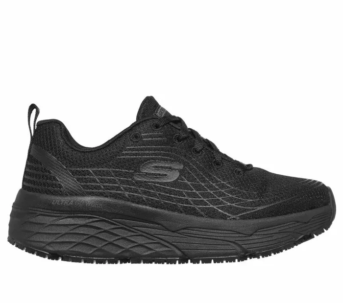 Skechers Work Relaxed Fit Max Cushioning Elite SR Black Women Work and Safety Skechers Work Relaxed Fit Max Cushioning Elite SR Black Women Work and Safety