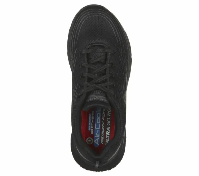 Skechers Work Relaxed Fit Max Cushioning Elite SR Black Women Work and Safety Skechers Work Relaxed Fit Max Cushioning Elite SR Black Women Work and Safety