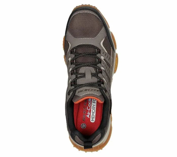 Skechers Work SkechAir Envoy ST 8211 Arcket Taupe Black Men Lace Up Skechers Work SkechAir Envoy ST 8211 Arcket Taupe Black Men Lace Up