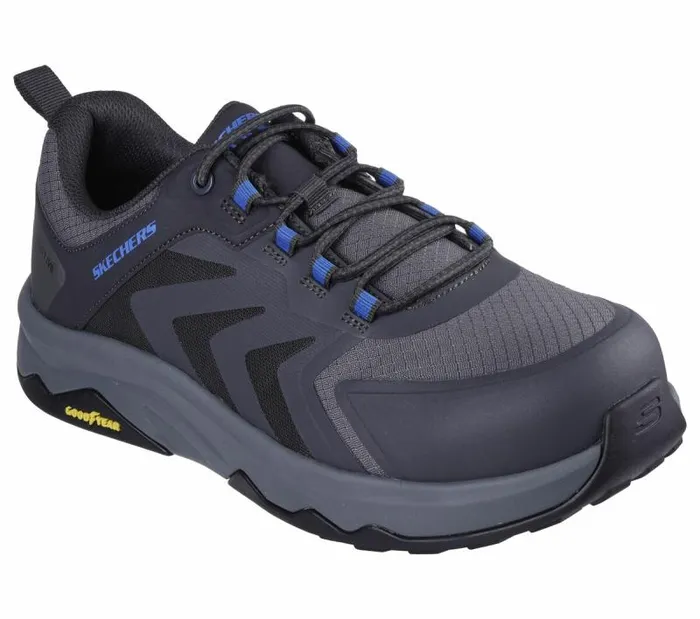 Skechers Work SpeedFlex Trekker Charcoal Men Lace Up Skechers Work SpeedFlex Trekker Charcoal Men Lace Up