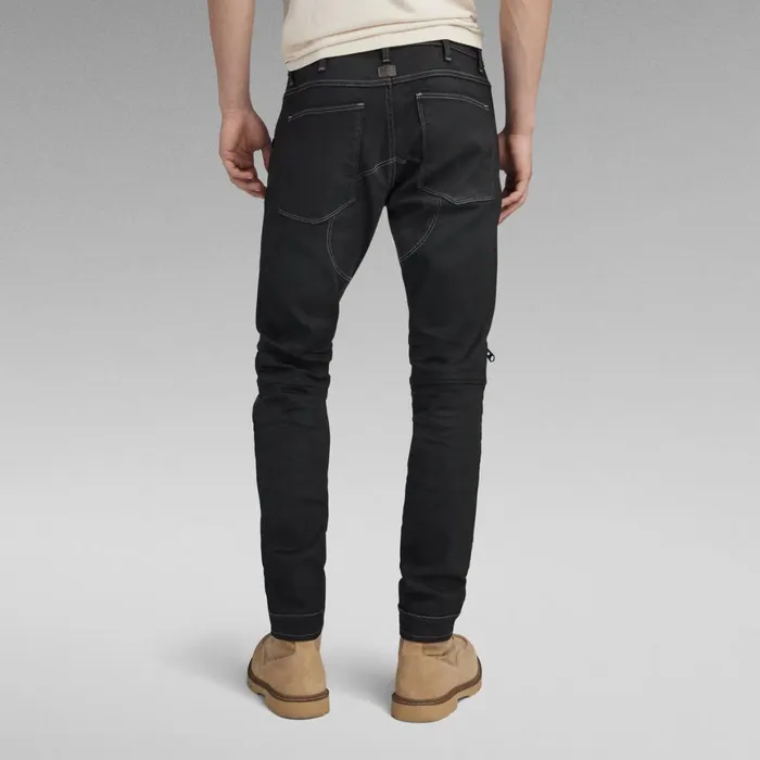 Skinny Men GStar RAW 5620 3D Zip Knee Skinny Jeans New Dark Aged