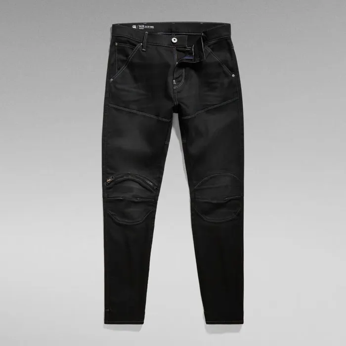Skinny Men GStar RAW 5620 3D Zip Knee Skinny Jeans New Dark Aged