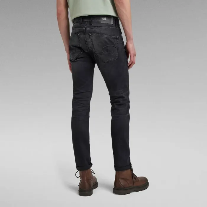 Skinny Men GStar RAW Revend FWD Skinny Jeans Worn In Black Onyx