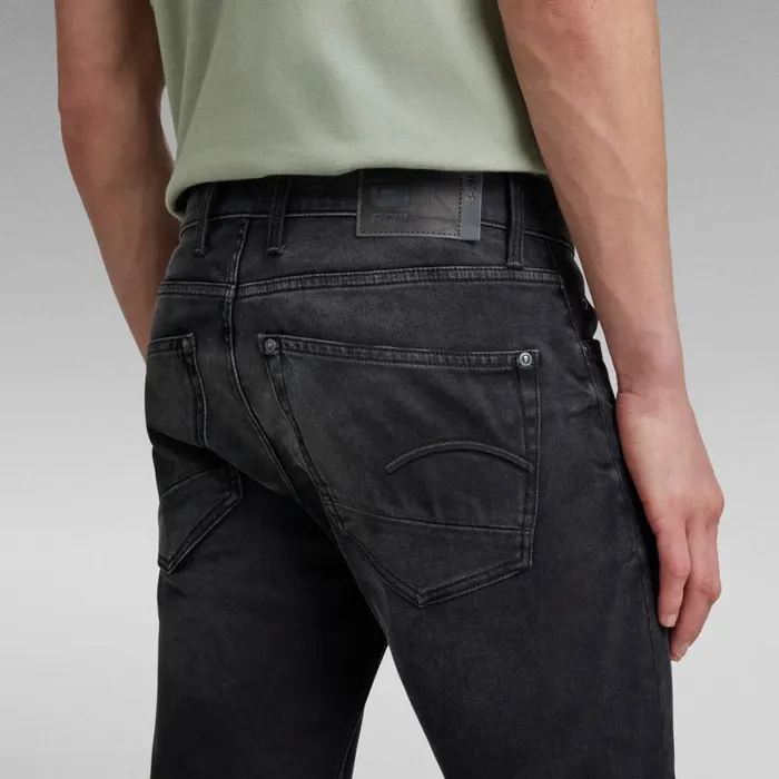 Skinny Men GStar RAW Revend FWD Skinny Jeans Worn In Black Onyx