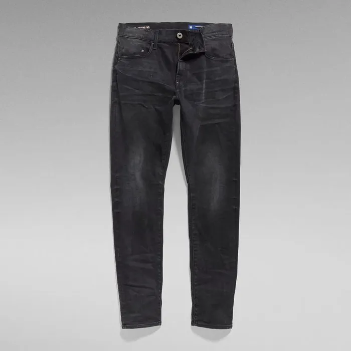 Skinny Men GStar RAW Revend FWD Skinny Jeans Worn In Black Onyx