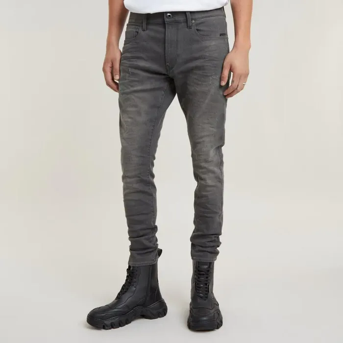 Skinny Men GStar RAW Revend Skinny Jeans Light Aged Destroy