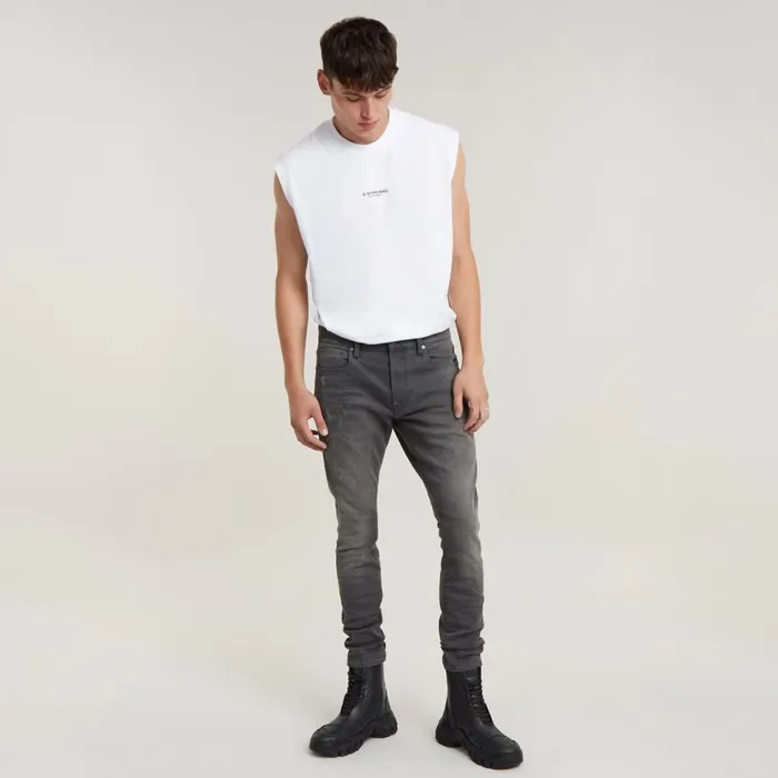 Skinny Men GStar RAW Revend Skinny Jeans Light Aged Destroy
