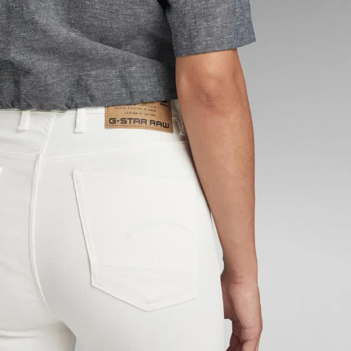 Skinny Women GStar RAW Kafey Ultra High Skinny Jeans White Gd