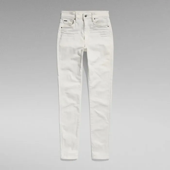 Skinny Women GStar RAW Kafey Ultra High Skinny Jeans White Gd