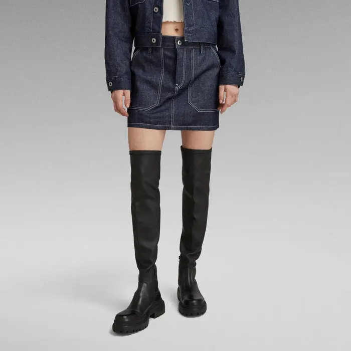 Skirts Women GStar RAW Carpenter Mini Skirt Raw Denim
