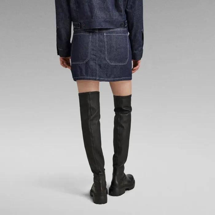 Skirts Women GStar RAW Carpenter Mini Skirt Raw Denim