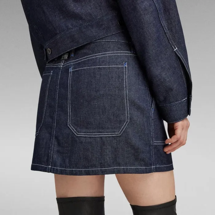 Skirts Women GStar RAW Carpenter Mini Skirt Raw Denim