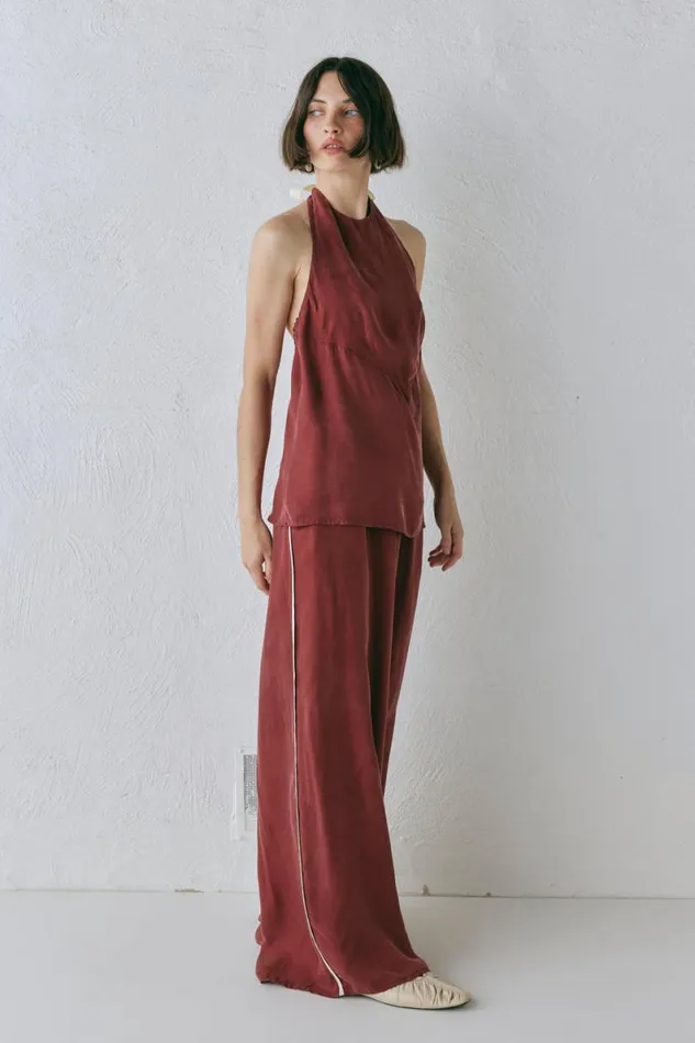 Sleeveless Women VRG GRL Sierra Top Wine Sleeveless Women VRG GRL Sierra Top Wine