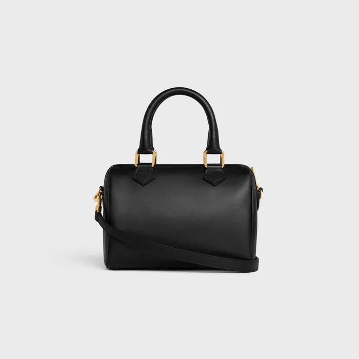 Small Boston Cuir Triomphe In Smooth Calfskin Black Women CELINE CUIR TRIOMPHE Small Boston Cuir Triomphe In Smooth Calfskin Black Women CELINE CUIR TRIOMPHE