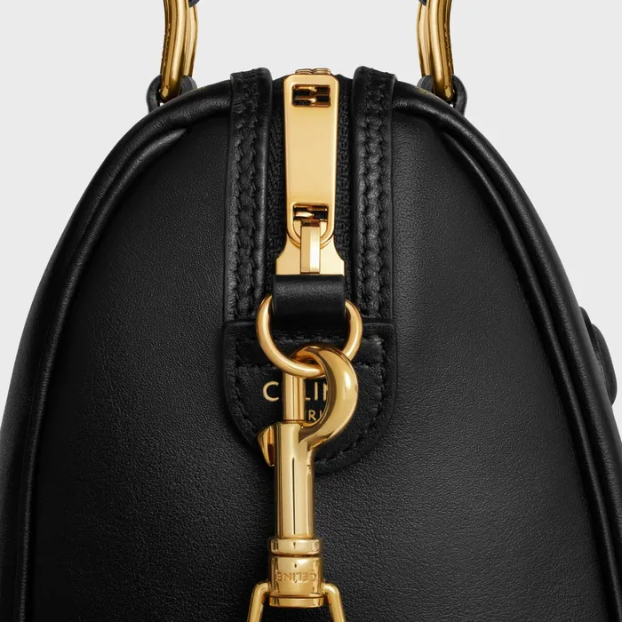 Small Boston Cuir Triomphe In Smooth Calfskin Black Women CELINE CUIR TRIOMPHE Small Boston Cuir Triomphe In Smooth Calfskin Black Women CELINE CUIR TRIOMPHE