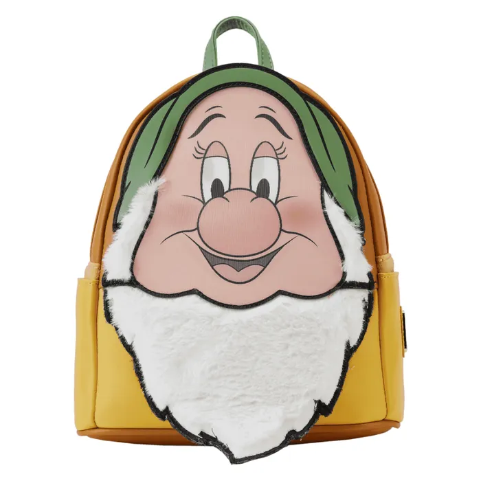 Snow White And The Seven Dwarfs Bashful Lenticular Mini Backpack Unisex Loungefly Backpacks Snow White And The Seven Dwarfs Bashful Lenticular Mini Backpack Unisex Loungefly Backpacks