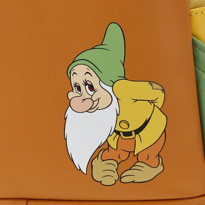 Snow White And The Seven Dwarfs Bashful Lenticular Mini Backpack Unisex Loungefly Backpacks Snow White And The Seven Dwarfs Bashful Lenticular Mini Backpack Unisex Loungefly Backpacks