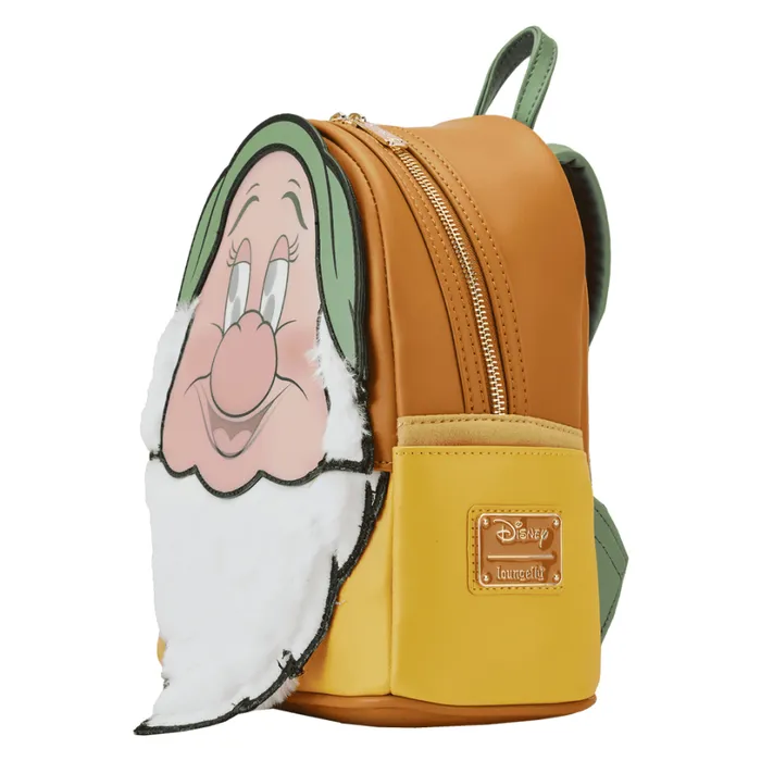 Snow White And The Seven Dwarfs Bashful Lenticular Mini Backpack Unisex Loungefly Backpacks Snow White And The Seven Dwarfs Bashful Lenticular Mini Backpack Unisex Loungefly Backpacks