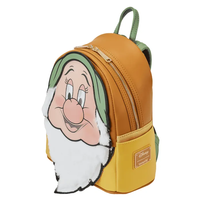 Snow White And The Seven Dwarfs Bashful Lenticular Mini Backpack Unisex Loungefly Backpacks Snow White And The Seven Dwarfs Bashful Lenticular Mini Backpack Unisex Loungefly Backpacks