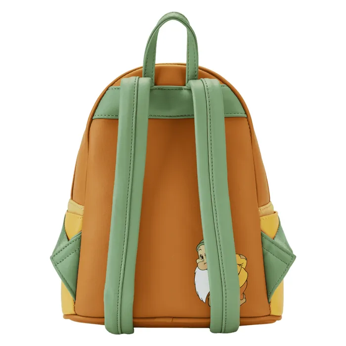 Snow White And The Seven Dwarfs Bashful Lenticular Mini Backpack Unisex Loungefly Backpacks Snow White And The Seven Dwarfs Bashful Lenticular Mini Backpack Unisex Loungefly Backpacks