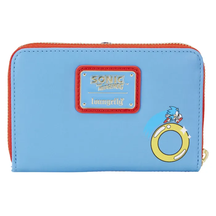Sonic The Hedgehog Classic Cosplay Plush Zip Around Wallet Unisex Loungefly Bags and Wallets Sonic The Hedgehog Classic Cosplay Plush Zip Around Wallet Unisex Loungefly Bags and Wallets