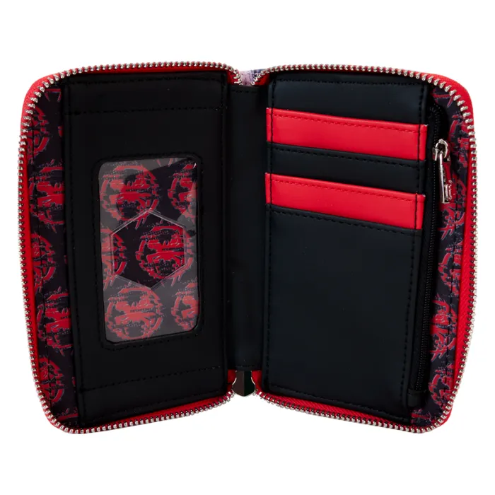 SpiderVerse SpiderGwen Zip Around Wallet Unisex Loungefly Bags and Wallets SpiderVerse SpiderGwen Zip Around Wallet Unisex Loungefly Bags and Wallets