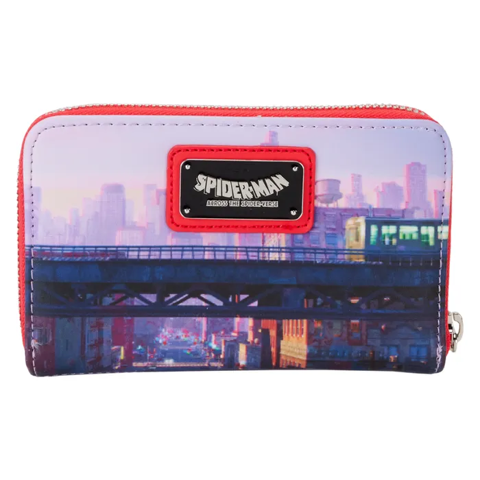 SpiderVerse SpiderGwen Zip Around Wallet Unisex Loungefly Bags and Wallets SpiderVerse SpiderGwen Zip Around Wallet Unisex Loungefly Bags and Wallets