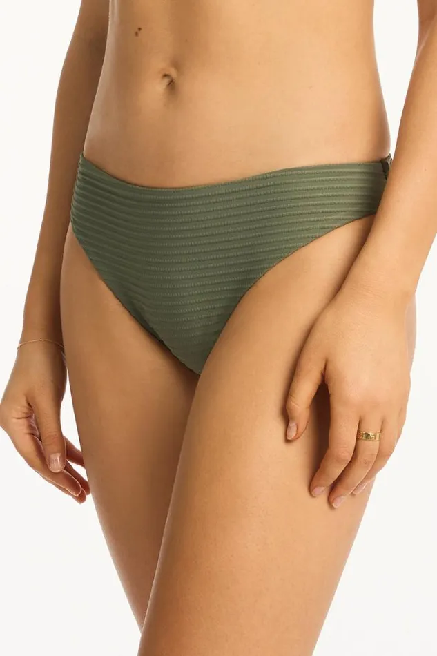 Spinnaker Regular Cheeky Pant Spinnaker Khaki Women Sea Level Bottoms