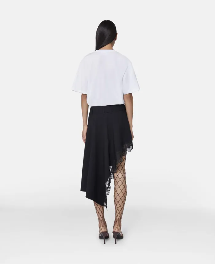 Stella McCartney Asymmetric Skirt Black Women Skirts