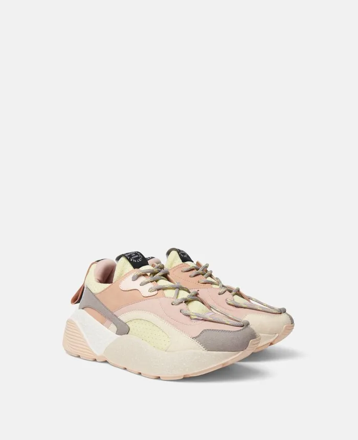 Stella McCartney Eclypse Colourblock Trainers Multicolour Lemon Women Sneakers Stella McCartney Eclypse Colourblock Trainers Multicolour Lemon Women Sneakers
