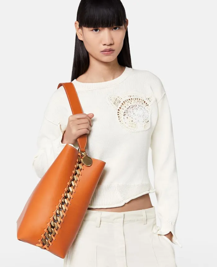 Stella McCartney Frayme Tote Bag Flamingo Women Frayme Bag