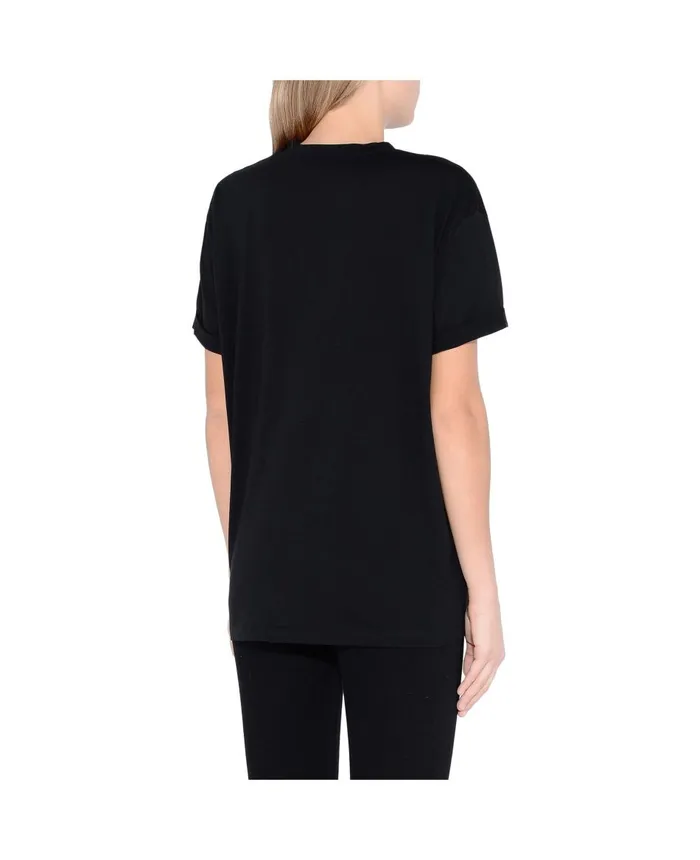 Stella McCartney Ministar Tshirt Black Women Sweatshirts And TShirts