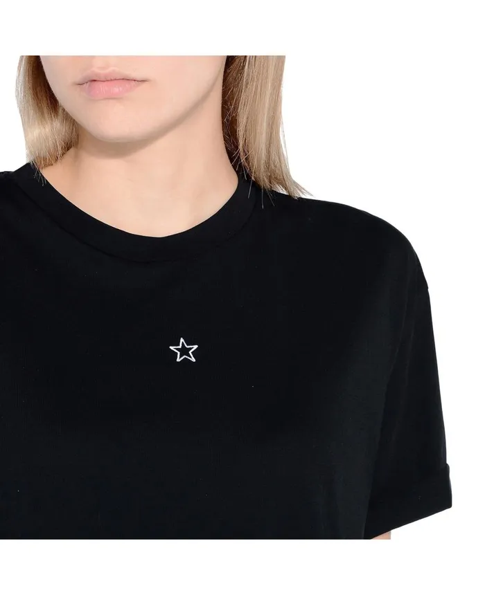 Stella McCartney Ministar Tshirt Black Women Sweatshirts And TShirts