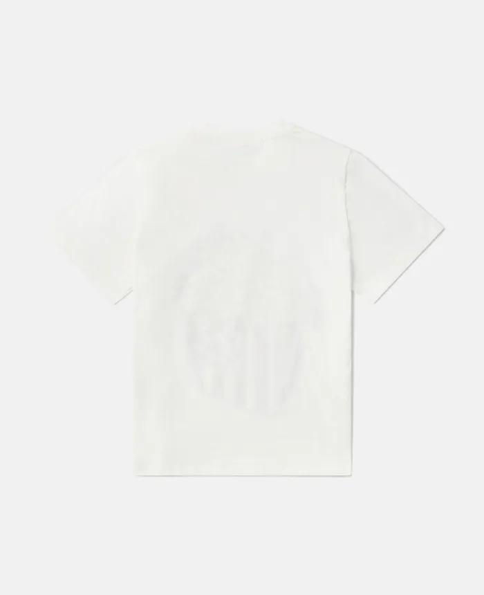 Stella McCartney Popcorn Print TShirt White Kids TShirts And Sweatshirt
