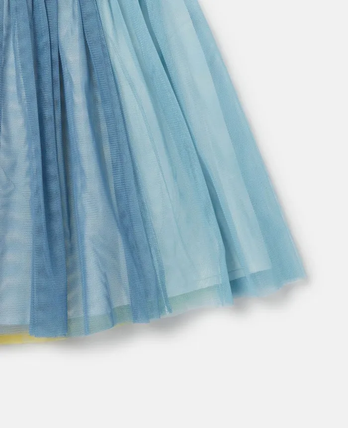 Stella McCartney Rainbow Tulle Tutu Skirt Multicolour Kids Pants and Shorts