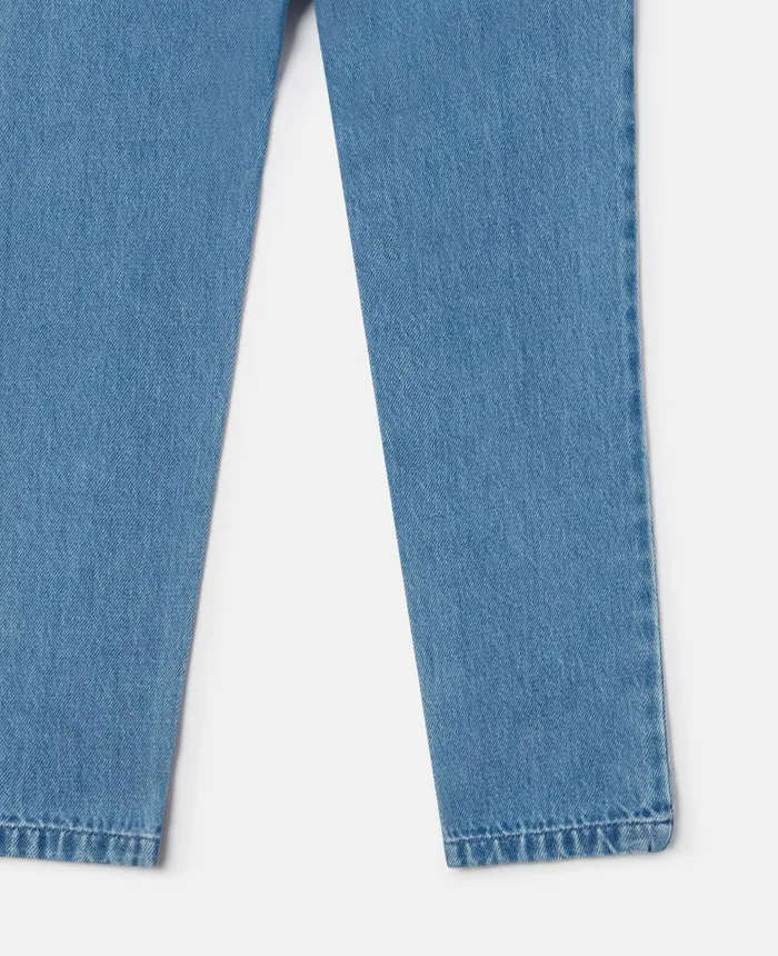 Stella McCartney Scribble Print Boyfriend Jeans Blue Kids Pants and Shorts
