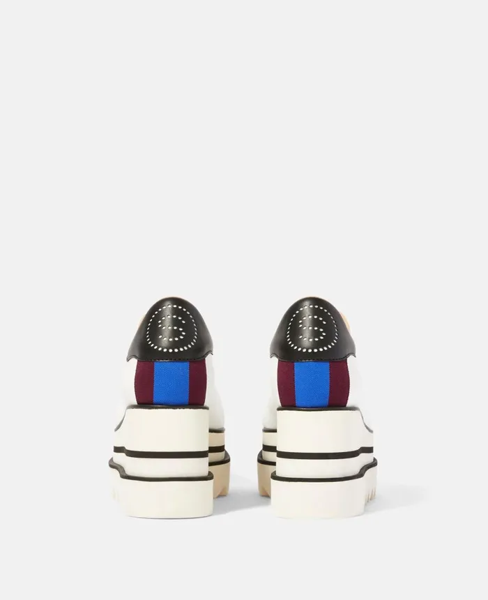 Stella McCartney SneakElyse Platform Shoes White Women Wedges
