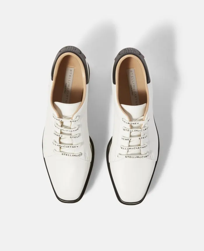 Stella McCartney SneakElyse Platform Shoes White Women Wedges