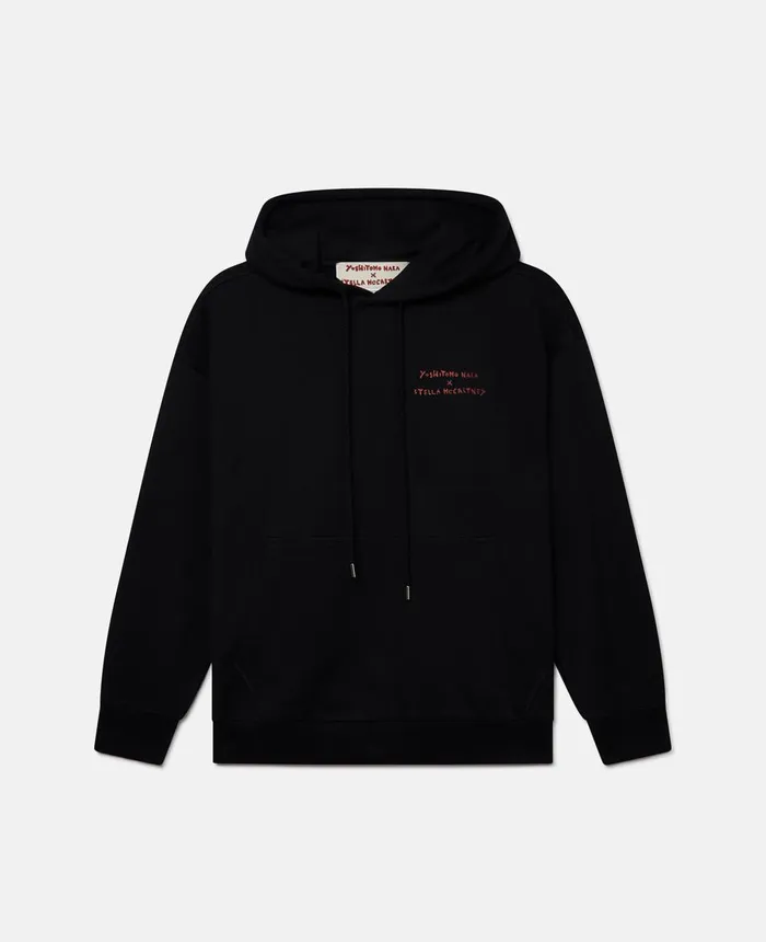 Stella McCartney Twins II Print Hoodie Black WomenMen Sweatshirts