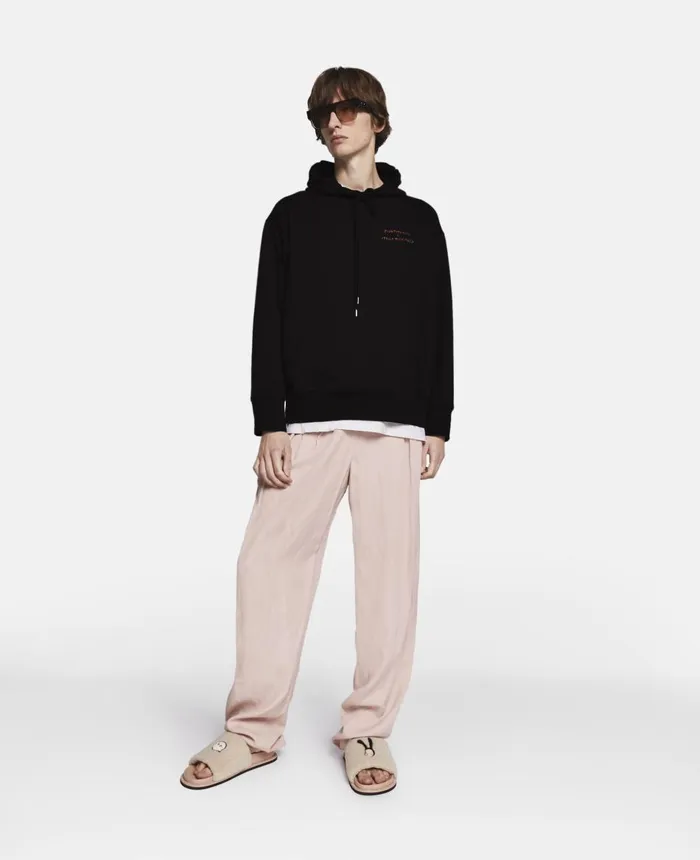 Stella McCartney Twins II Print Hoodie Black WomenMen Sweatshirts