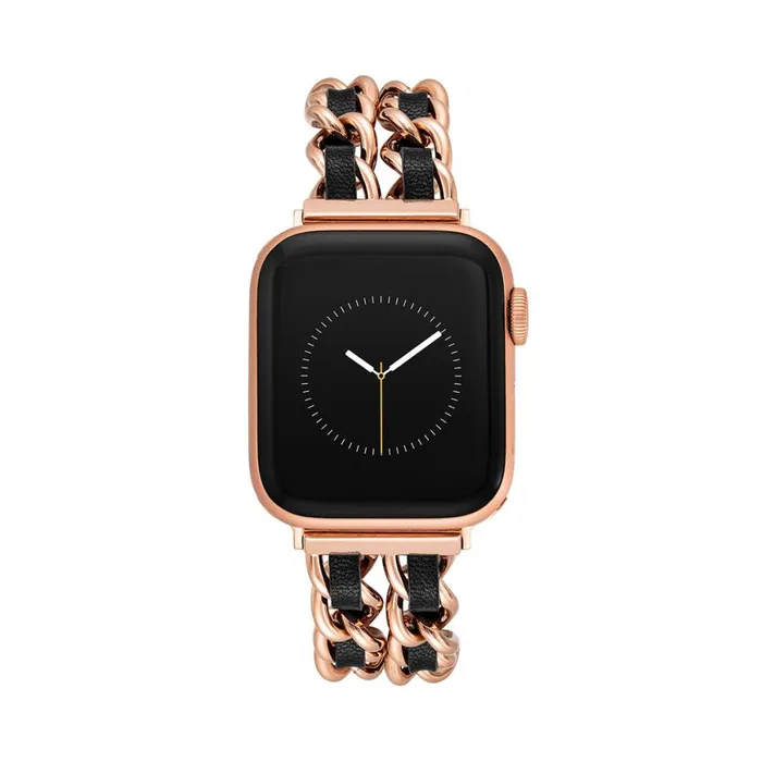 Steve Madden Apple Watch Linked Watch Band Gold 3840mm Womens Watches