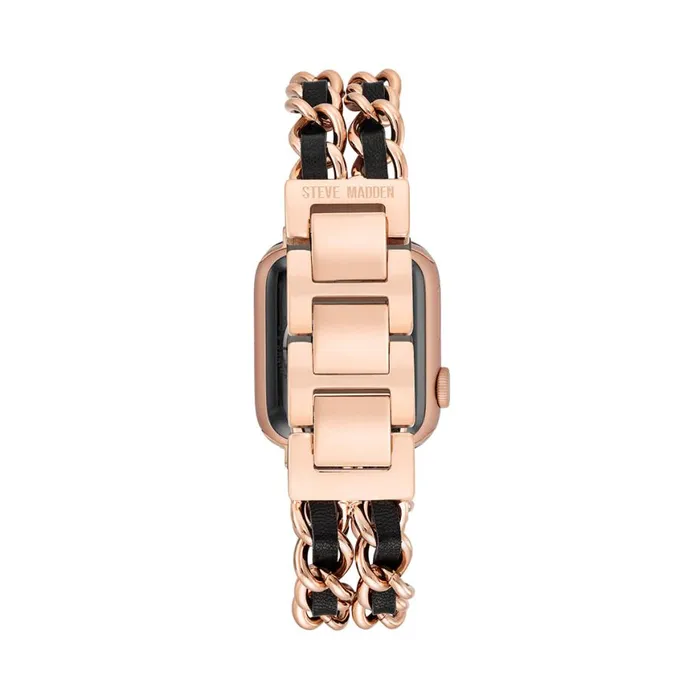 Steve Madden Apple Watch Linked Watch Band Gold 3840mm Womens Watches