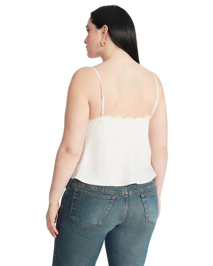 Steve Madden Asher Top Cream Womens Tops and Shirts