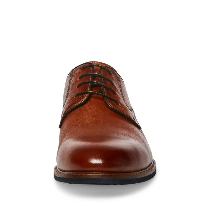 Steve Madden Bannon Cognac Leather Mens Dress Steve Madden Bannon Cognac Leather Mens Dress