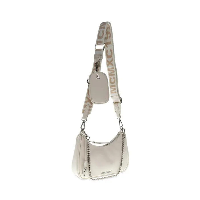 Steve Madden BvitalS White Womens Crossbody Bags