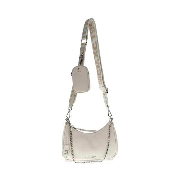 Steve Madden BvitalS White Womens Crossbody Bags