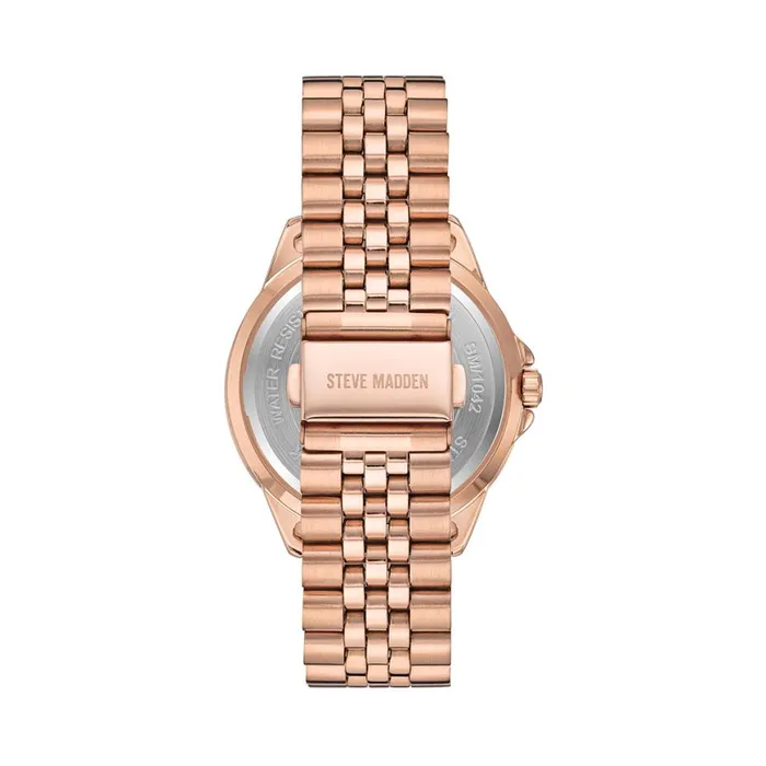 Steve Madden Classic Statement Watch Black Womens Watches