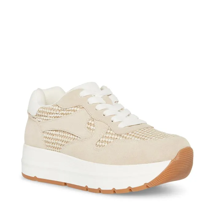 Steve Madden Clifton Taupe Womens Sneakers
